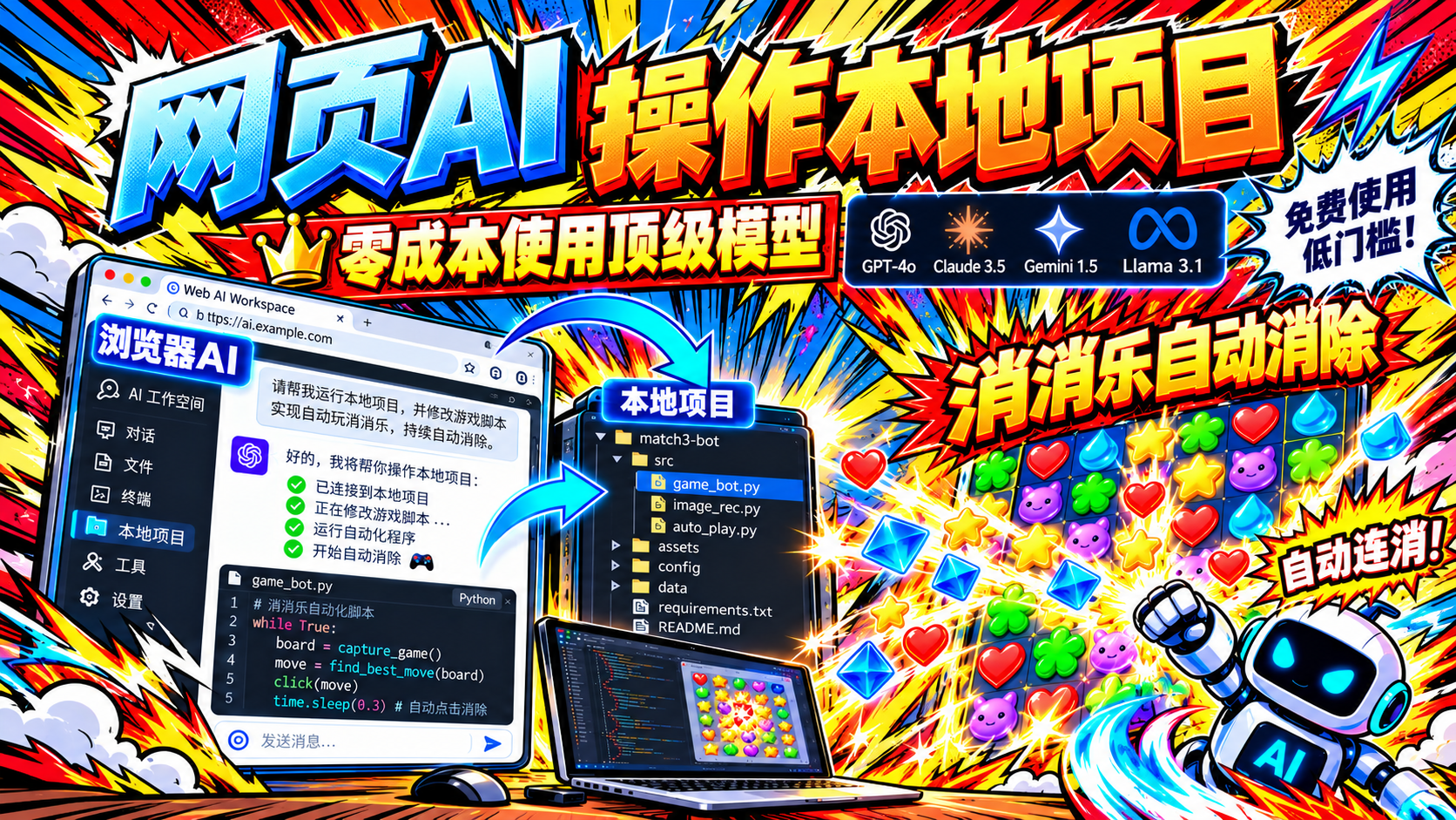 网页 AI 通过 MCP 连接 VS Code 项目的实战演示封面